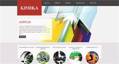 Desktop Screenshot of kimika.com.ph