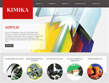 Tablet Screenshot of kimika.com.ph